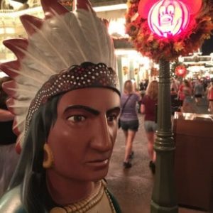 cigar store Indian