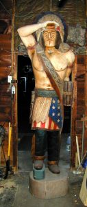 giant cigar store indian